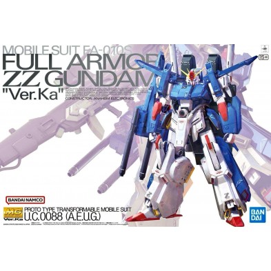 MG 1/100 全裝甲 ZZ高達 Ver.Ka